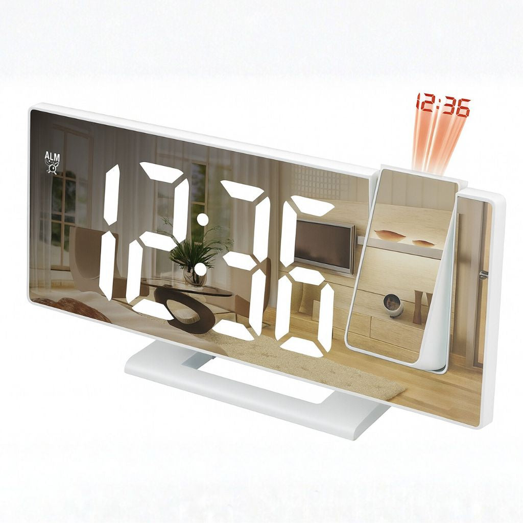 Projection Alarm Clock , Rememberable Digital LED Display Clock